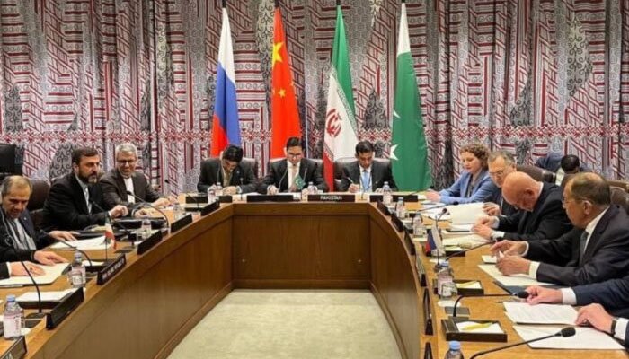 وزراء خارجية الصين وإيران وباكستان وروسيا يصدرون بيانا مشتركا حول أفغانستان