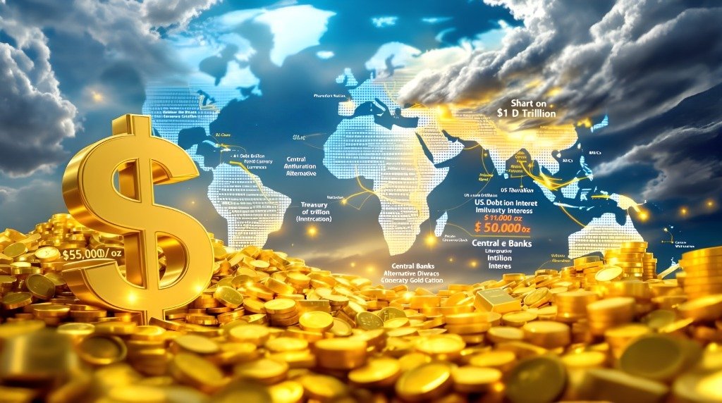 تحوّل عالمي: الدولار يخسر حصته والذهب يكتسب قوة